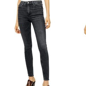 TopShop Jamie Jeans Washed Black